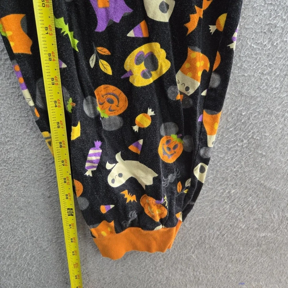 Disney Parks Men Sleepwear 2XL Black Jumpsuit Graphic Halloween 2021 Pajama
